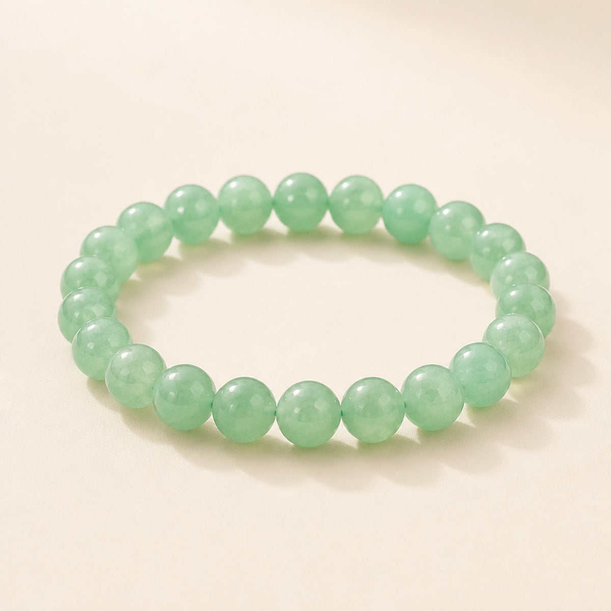 Natural Green Aventurine Opportunity Bracelet 8mm Beads