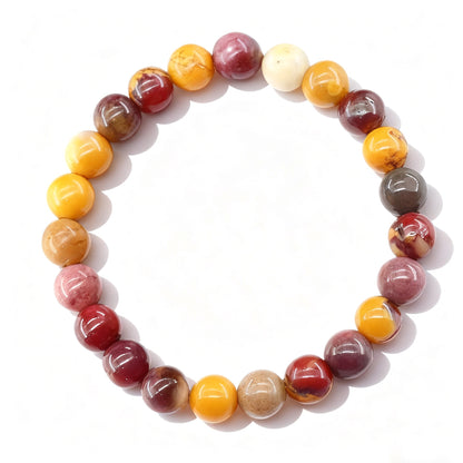 Mookaite Jasper Bracelet – Adventurous Choice | Lumina Quartz - macro