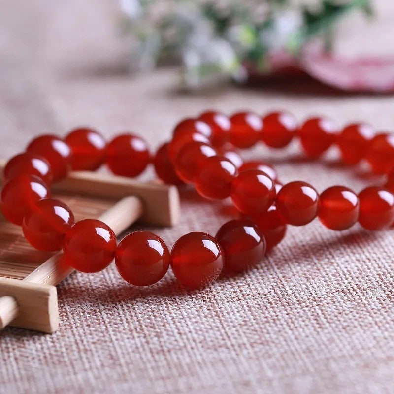 Carnelian Bracelet – Creative Courage | Lumina Quartz - macro