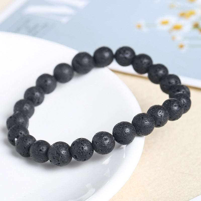lava_rock Bracelet – Elemental Grounding | Lumina Quartz - macro