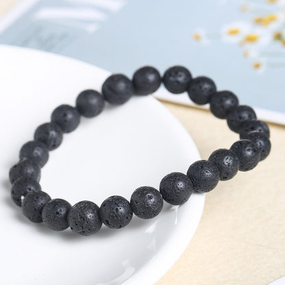 lava_rock Bracelet – Elemental Grounding | Lumina Quartz - macro