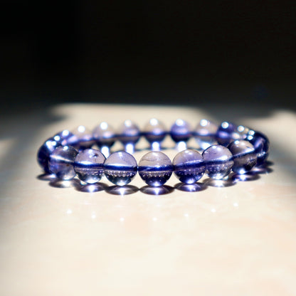 iolite Bracelet – Inner Direction | Lumina Quartz - macro