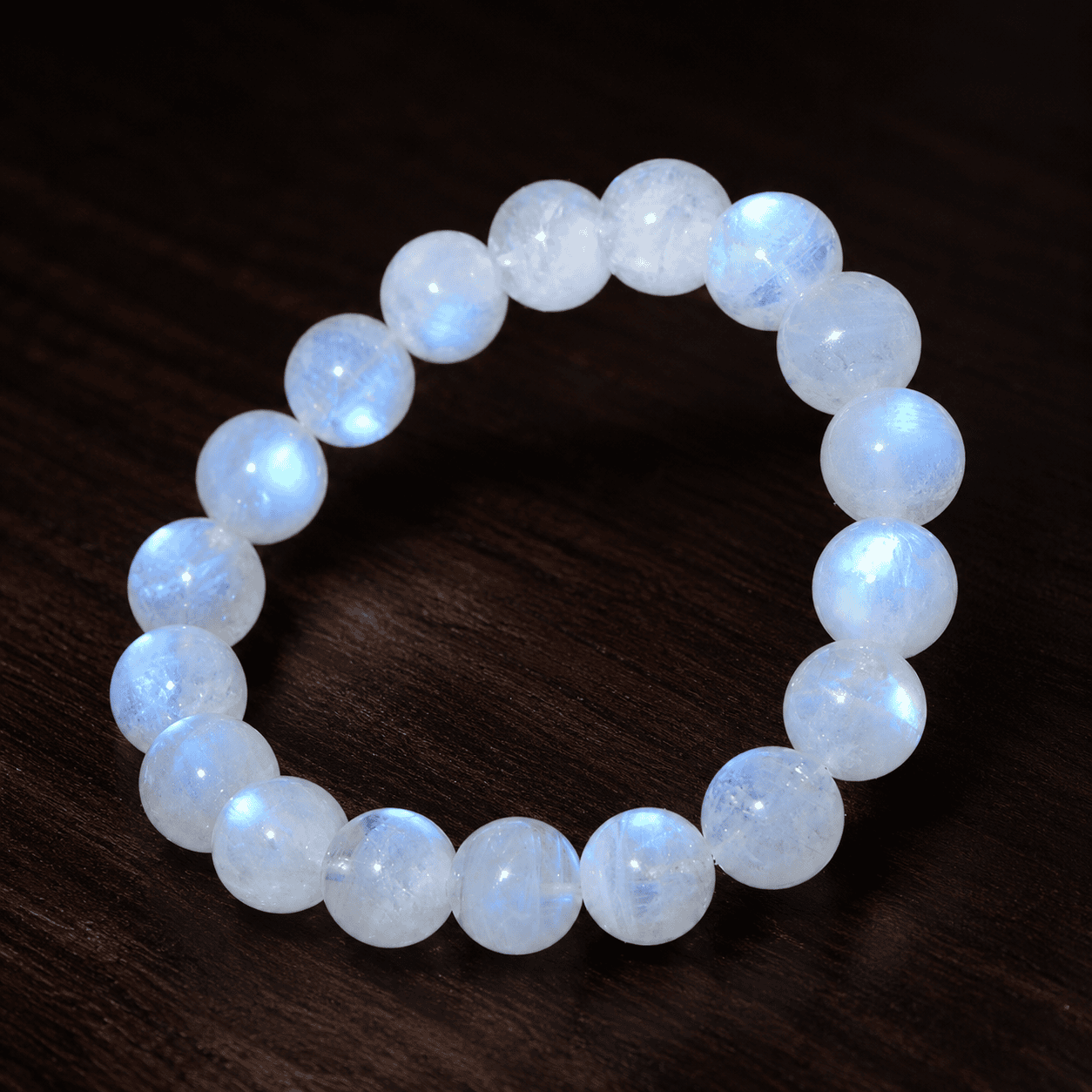 Moonstone Mindful Bracelet – Intentional Energy | Lumina Quartz - macro