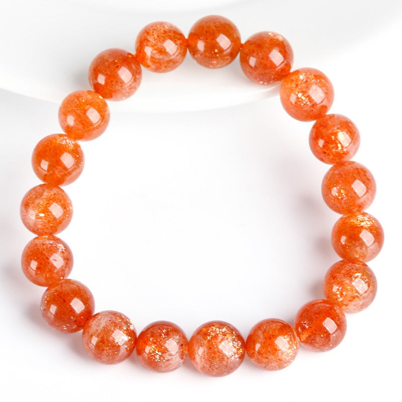 Sunstone Mindful Bracelet – Intentional Energy | Lumina Quartz - macro