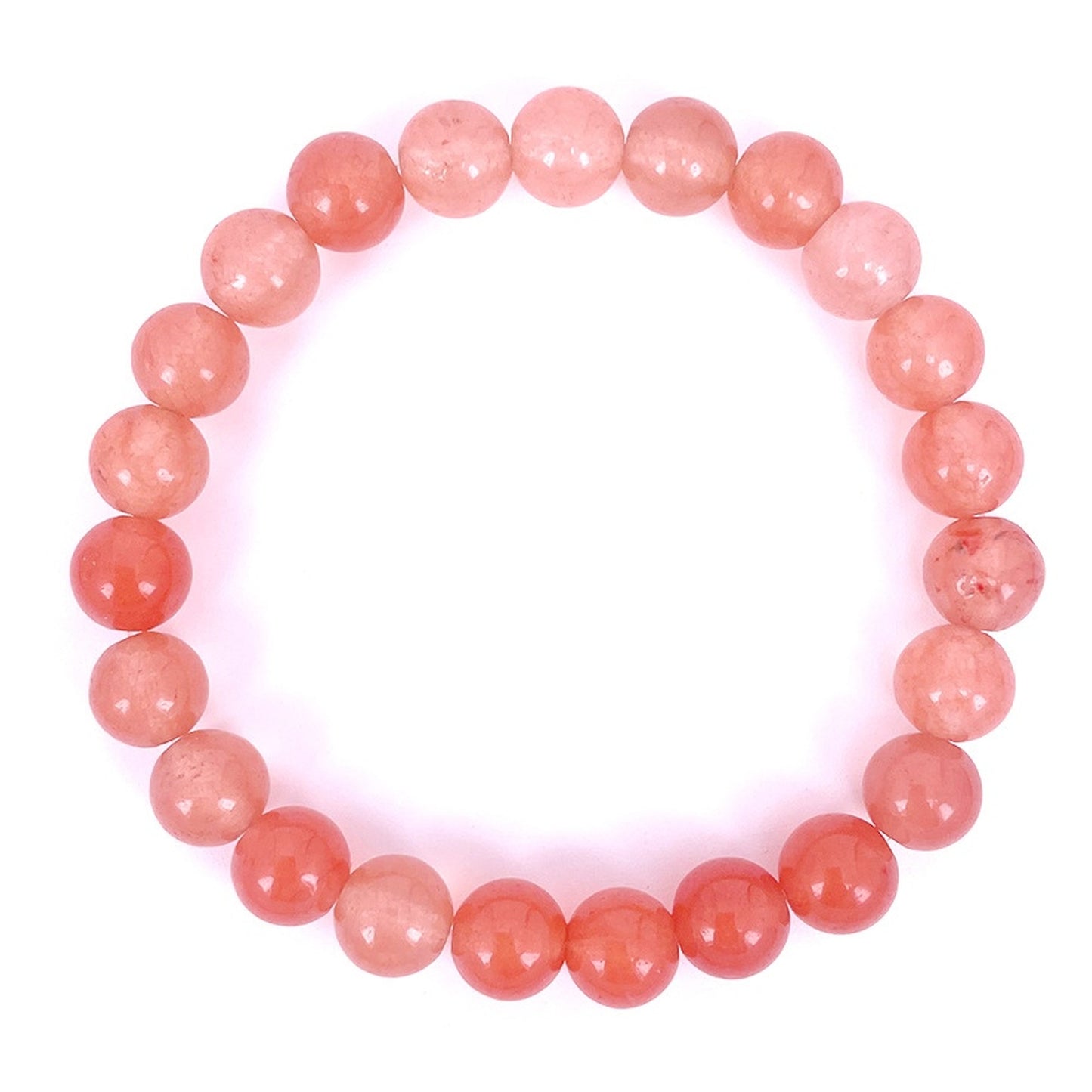 Orange Crystals Mindful Bracelet – Intentional Energy | Lumina Quartz - macro