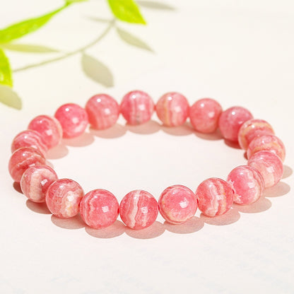 Rhodochrosite Bracelet – Compassionate Courage | Lumina Quartz - lifestyle
