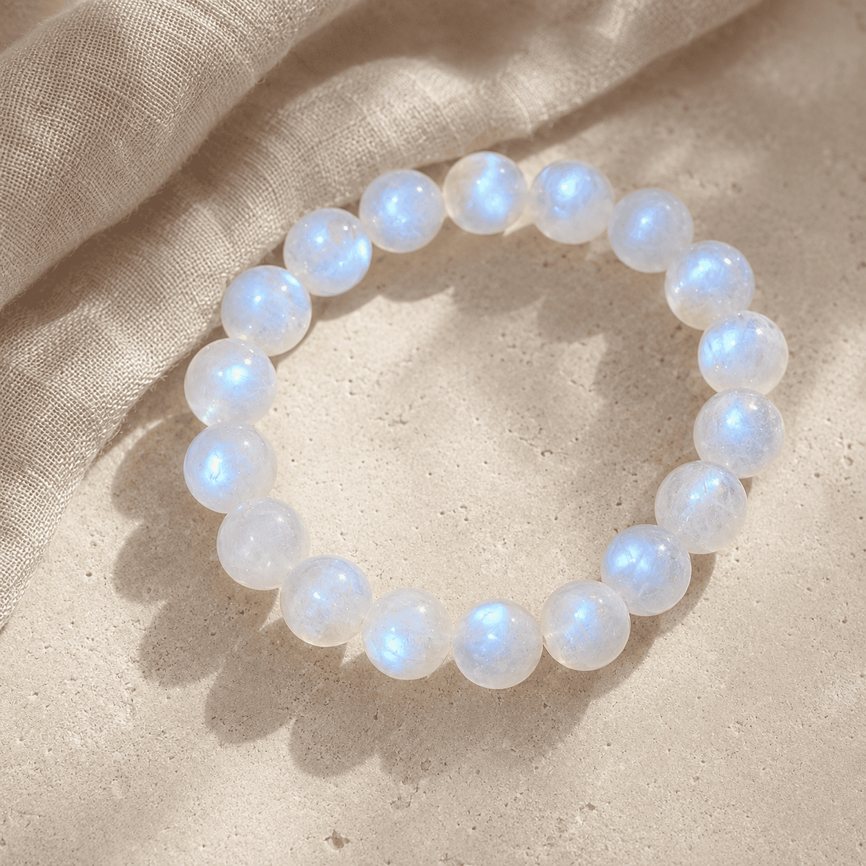 Moonstone Mindful Bracelet – Intentional Energy | Lumina Quartz - lifestyle