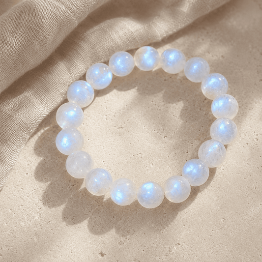 Moonstone Mindful Bracelet – Intentional Energy | Lumina Quartz - lifestyle