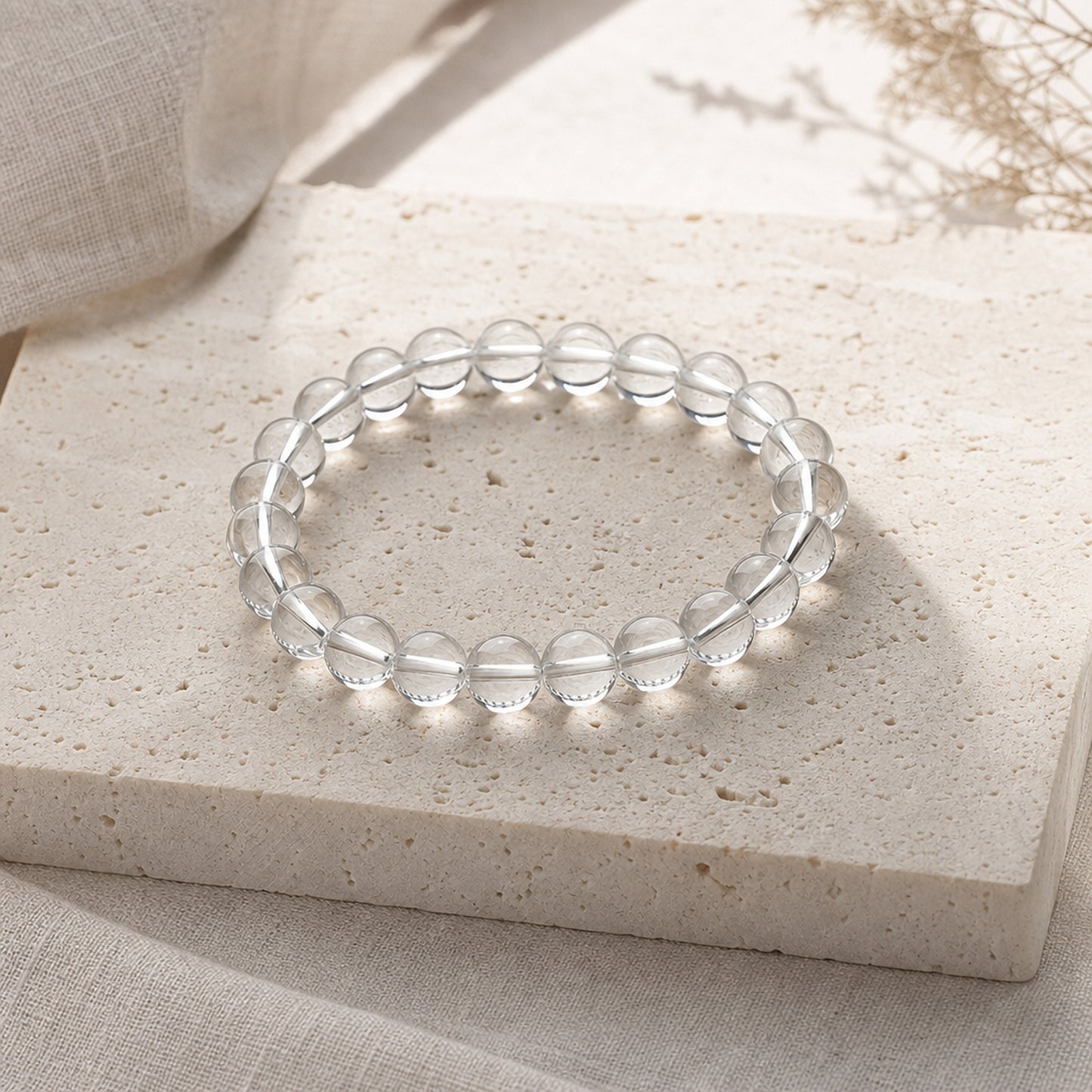 Clear Quartz Clarity Bracelet – Clear Intention | Lumina Quartz - lifestyle