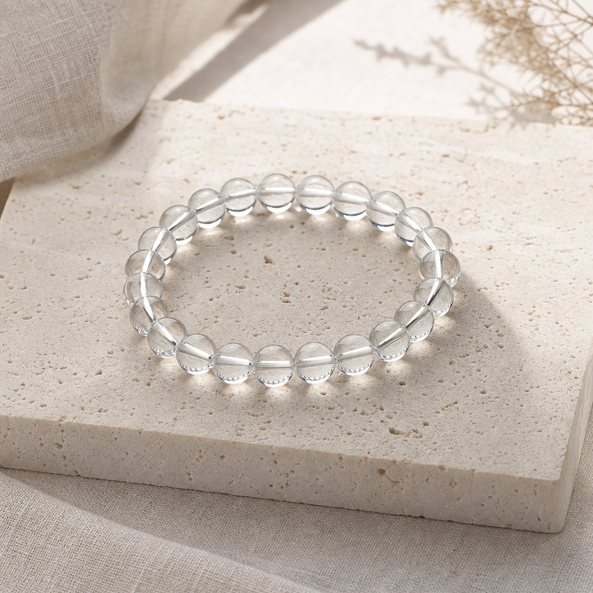 Clear Quartz Clarity Bracelet – Clear Intention | Lumina Quartz - lifestyle