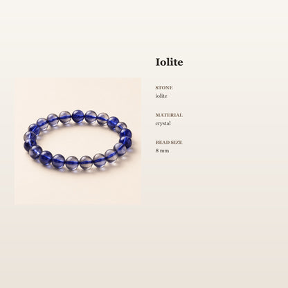 iolite Bracelet – Inner Direction | Lumina Quartz - size_card