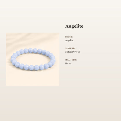 Angelite Bracelet – Gentle Reassurance | Lumina Quartz - size_card