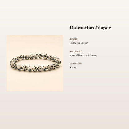 Dalmatian Jasper Bracelet – Playful Grounding | Lumina Quartz - size_card