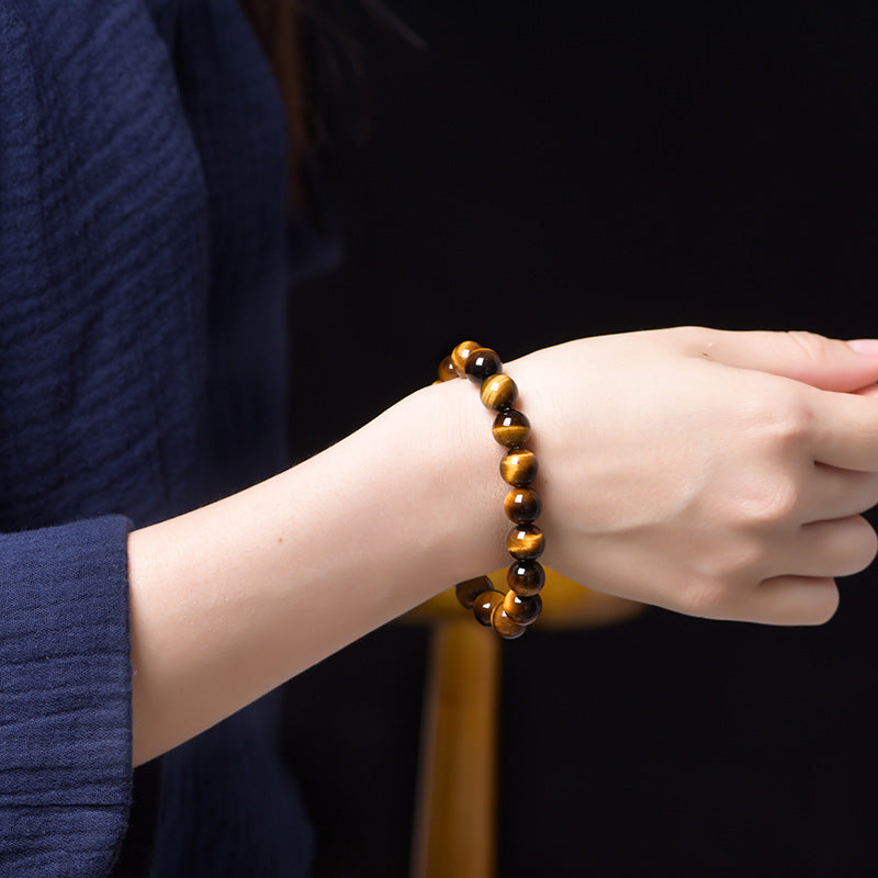 Tiger's Eye Confidence & Abundance Bracelet crystal bracelet