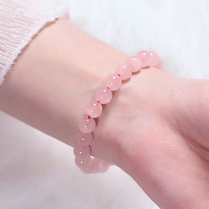 Rose Quartz Self Love Bracelet – Open Your Heart crystal bracelet