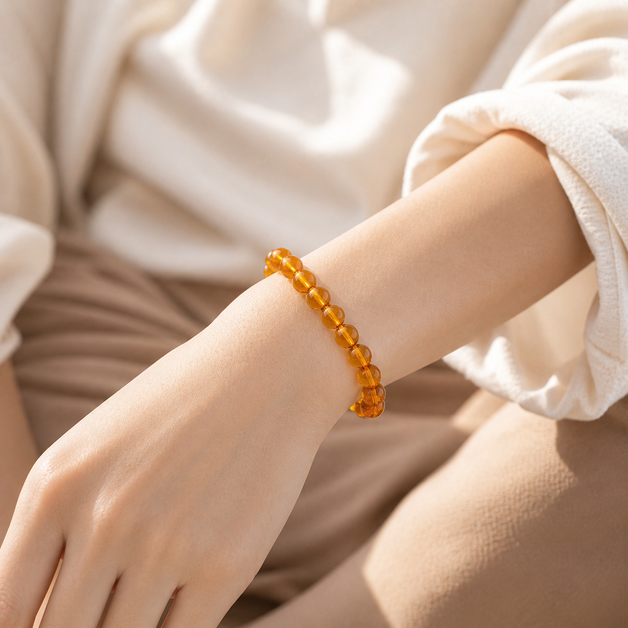 Citrine Abundance Bracelet – Attract Positive Energy | Lumina Quartz