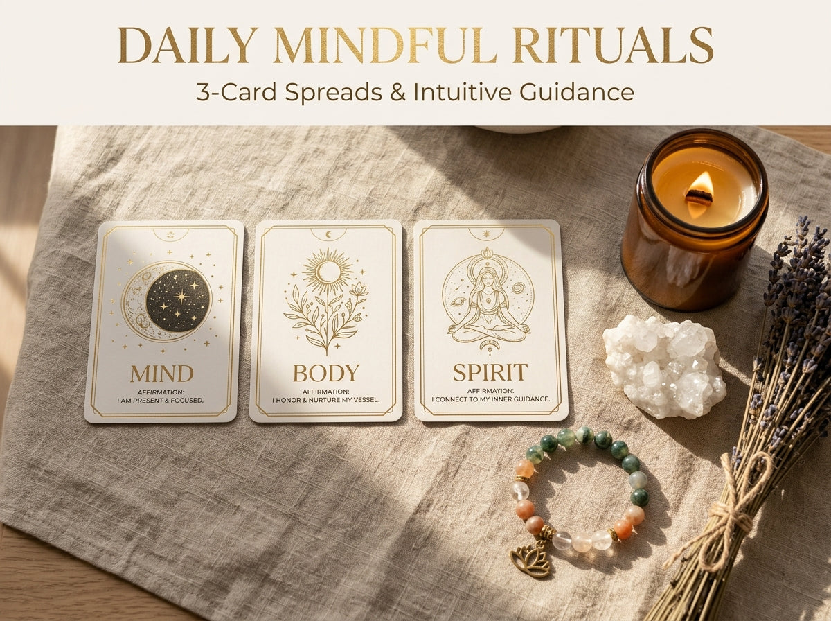 The Sacred Crystal Oracle Deck · 40 Printable Pocket Archetype Cards & Guidebook · Lumina Quartz Official Digital Asset #2